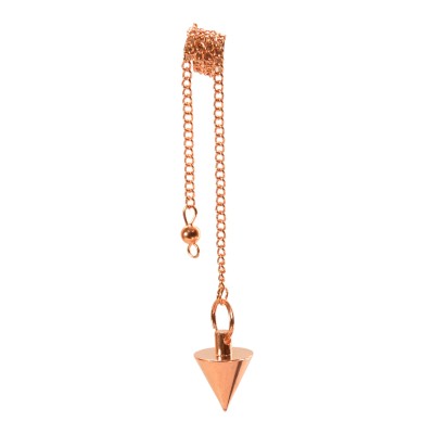 Péndulo de Cono, latón chapado en cobre