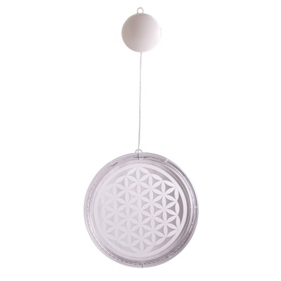 Lámpara LED Flor de la Vida: Iluminación Inspiradora